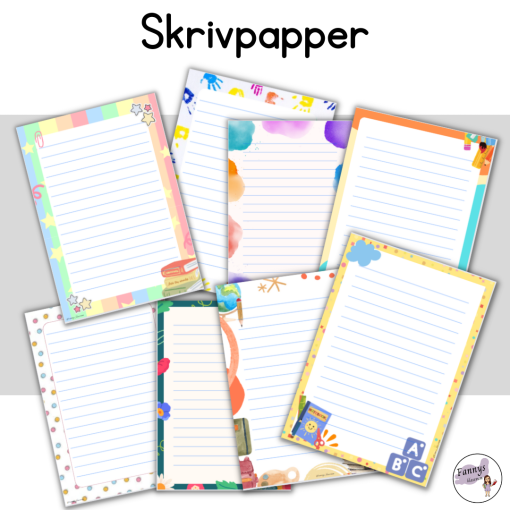 Skriv/brevpapper
