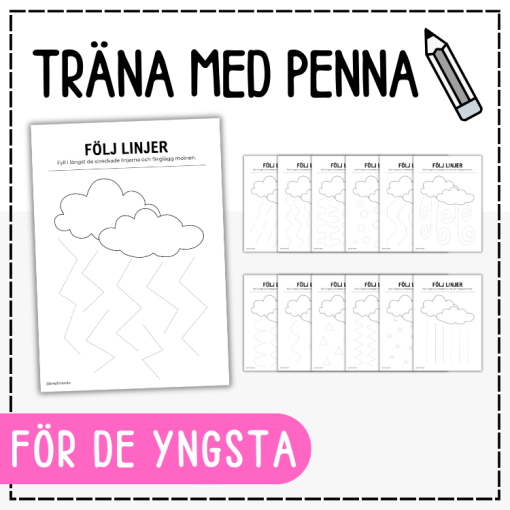 Träna med penna - rita väder