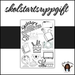 Skolstart mina favoriter
