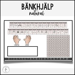 Bänkhjälp natural
