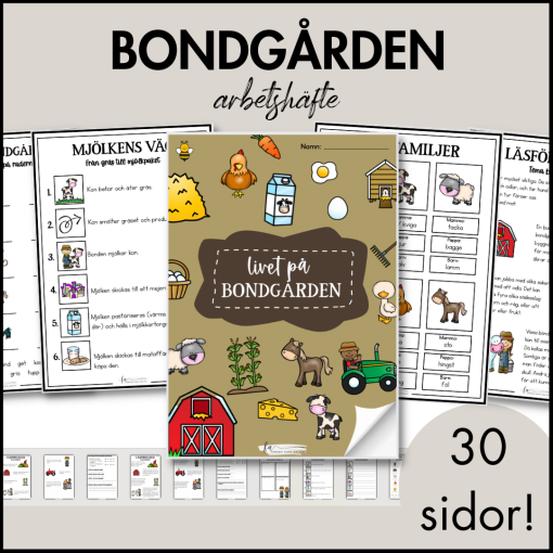 Arbetshäfte bondgården