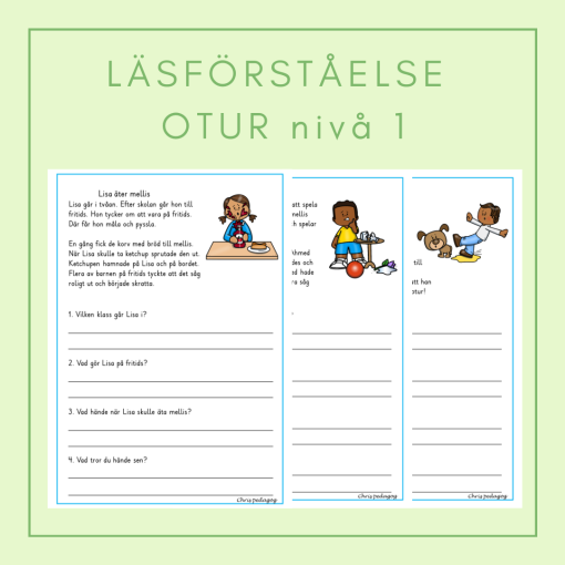 Läsförståelse otur nivå 1