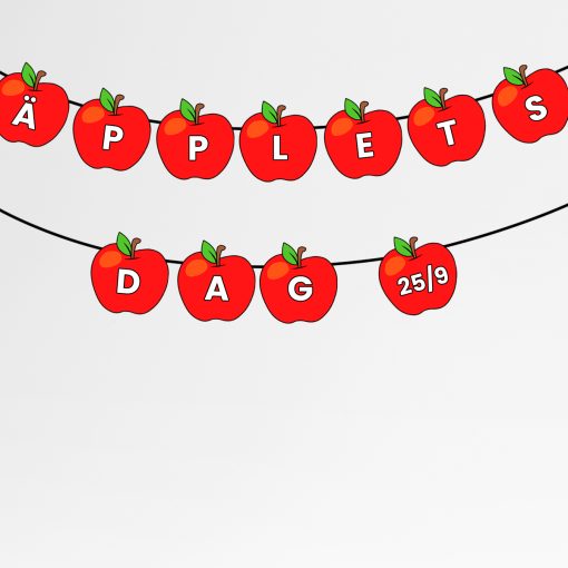Äpplets dag - girlang
