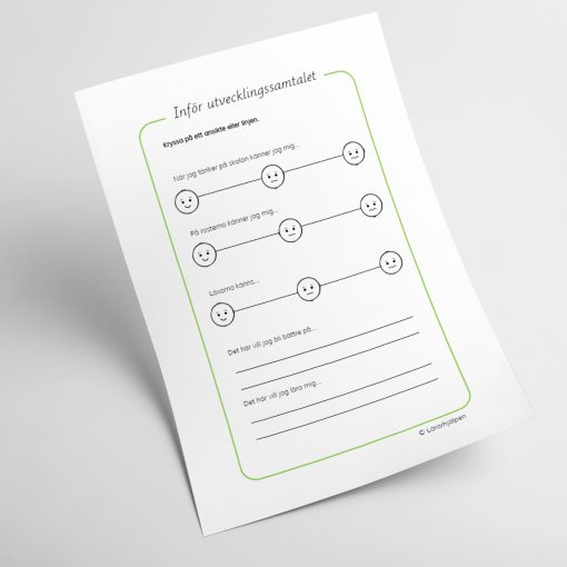 Inför elevledda utvecklingssamtal