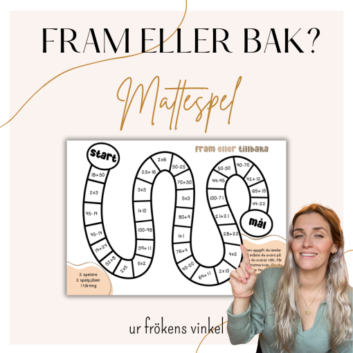 Mattespel - Fram eller bak?