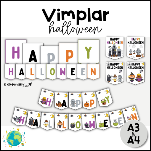 Vimplar - Happy Halloween