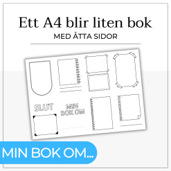 Min bok om.. - liten bok av A4