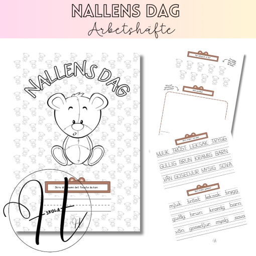 Nallens dag, arbetshäfte