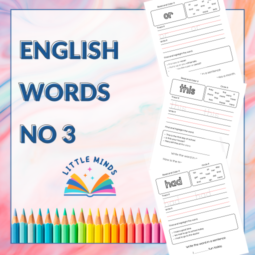 English Words No 3
