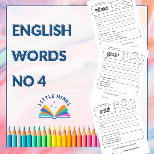 English Words No 4