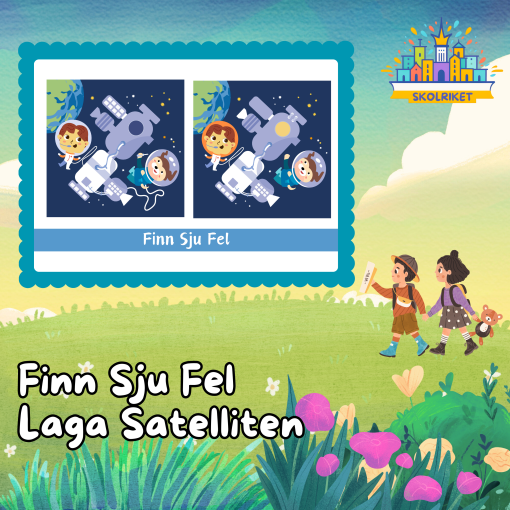 Finn Sju Fel - Laga Satelliten