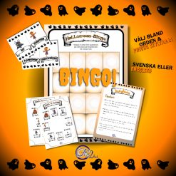 Halloween-bingo (engelsk