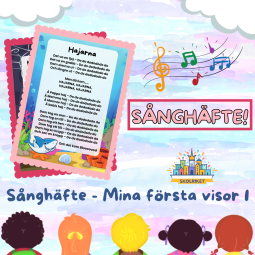 Sånghäfte - Mina första visor 1