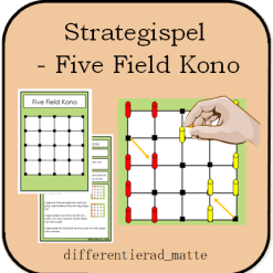 Strategispel - Five Field Kono
