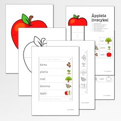 Äpplets livscykel - materialpaket