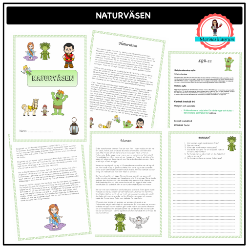 Naturväsen - åk 3-6