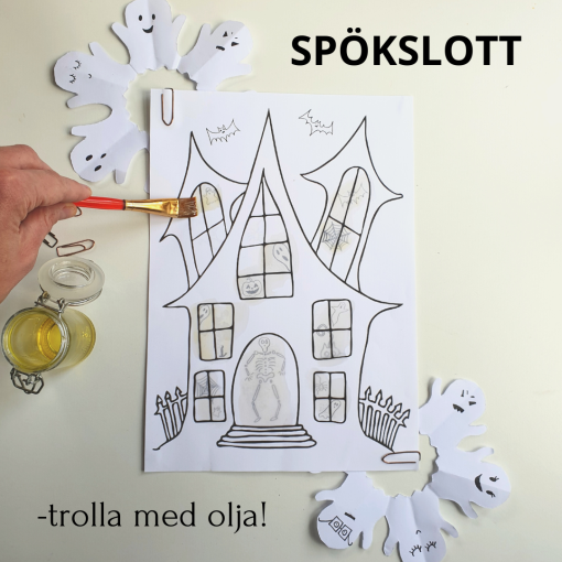 Spökslott - trolla fram de som spökar i slottet!