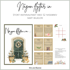 Någon flyttar in - nissebrev