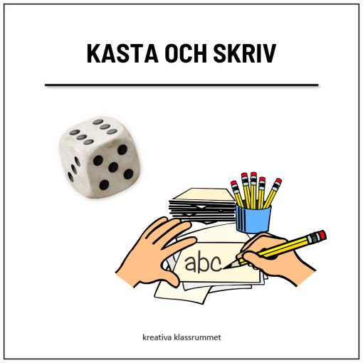 Kasta och skriv