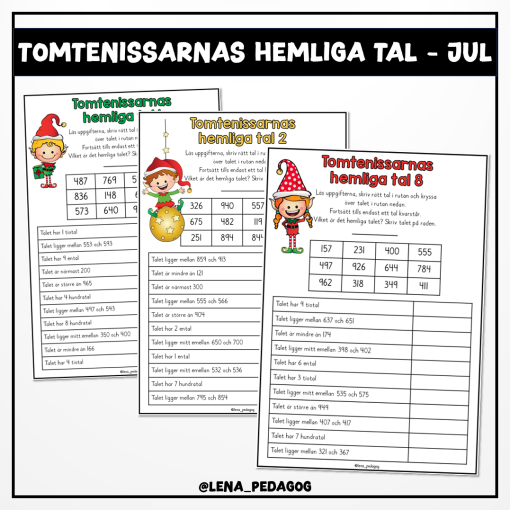 Tomtenissarnas hemliga tal