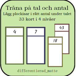 Träna på tal och antal