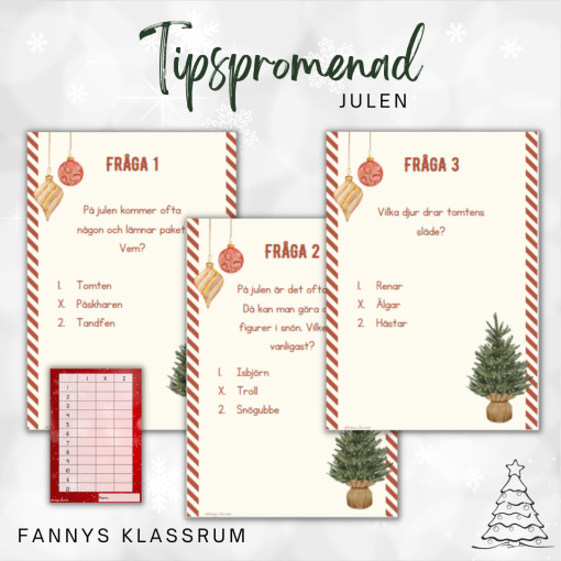 Tipspromenad jul
