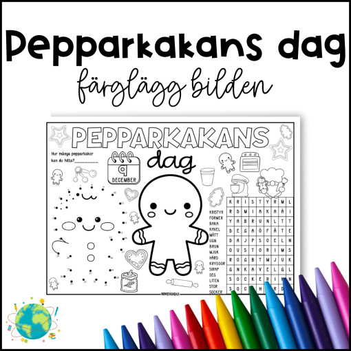 Måla pepparkakans dag