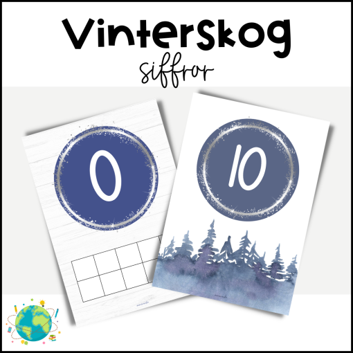 Vinterskog - Siffror
