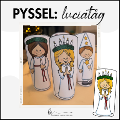Pyssel: Luciatåg