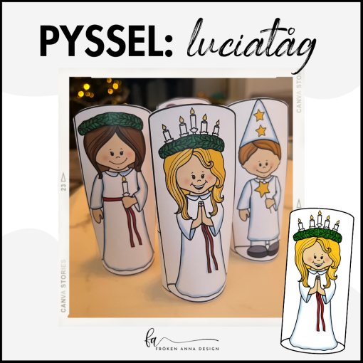 Pyssel: Luciatåg