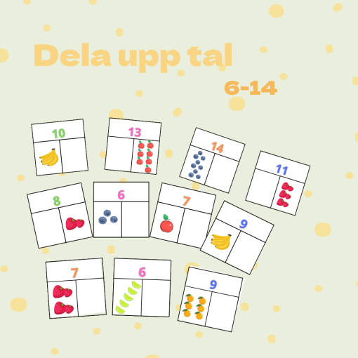 Dela upp tal.