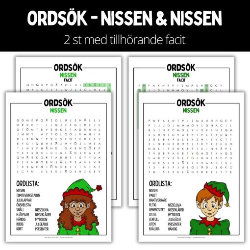 Ordsök – nissen & nissen - 1