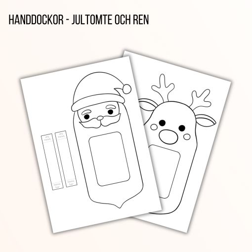 Handdockor - jultema