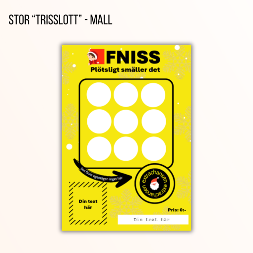 Stor "trisslott" - Mall