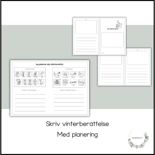 Skriv vinterberättelse - med planering