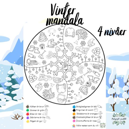 Vinter mandala