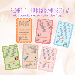 Sant eller falskt