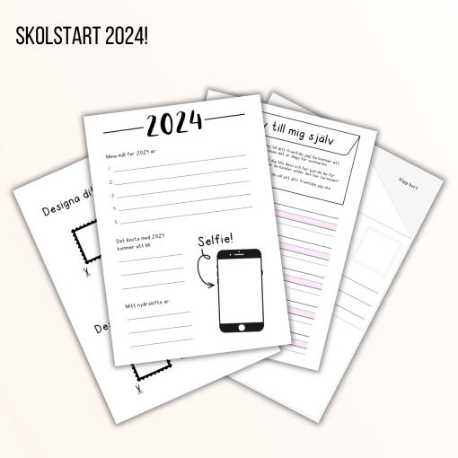 Skolstart 2024 - 2 olika uppgifter