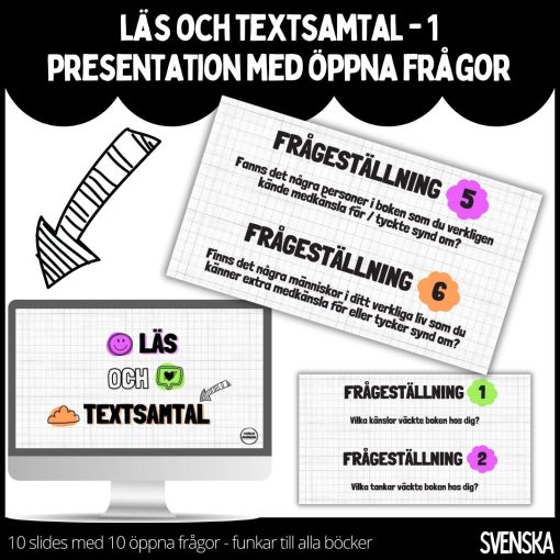 Presentation - Läs och textsamtal - 10 öppna frågor