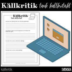 Källkritik - tänk källkritiskt