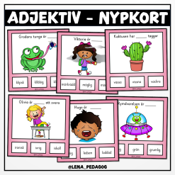 Adjektiv - nypkort