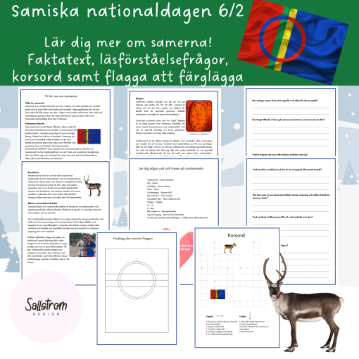 Samiska nationaldagen - Vi lär oss mer om samerna