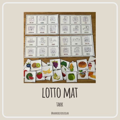 TAKK lotto mat