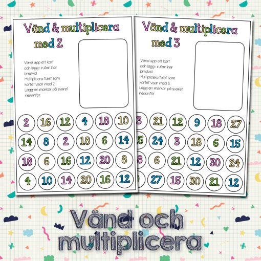 Öva multiplikation