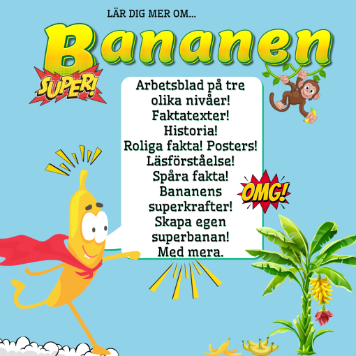 Lär dig mer om bananen
