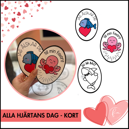 Alla hjärtans dag - kort