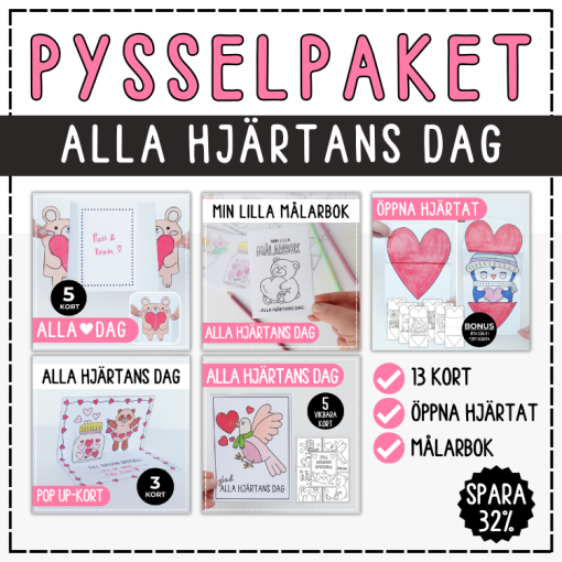 Alla hjärtans dags-pyssel: paket