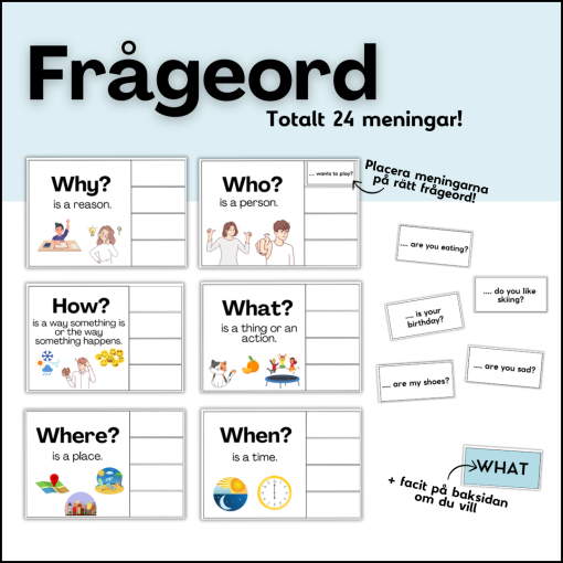Question words