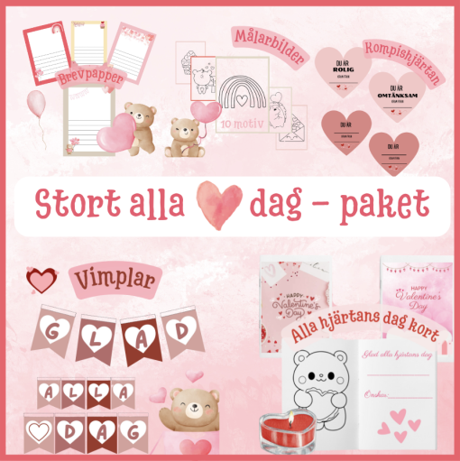 Alla hjärtans dag - paket