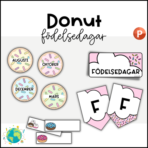 Donut - Födelsedagar